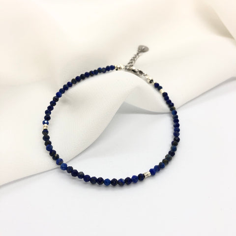 Minimalistische armband - Lapis Lazuli